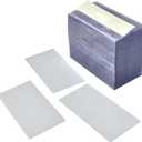 Clear Plastic Label Holder for Shelf Tags - For Metal, Wire & Price Channel Shelves - Clipsin Tight to Secure Retail Price on Shelving - Reusable Covers that Snap in Place 2.75" L x 1.25" H, 10 (2000) 8 Packs