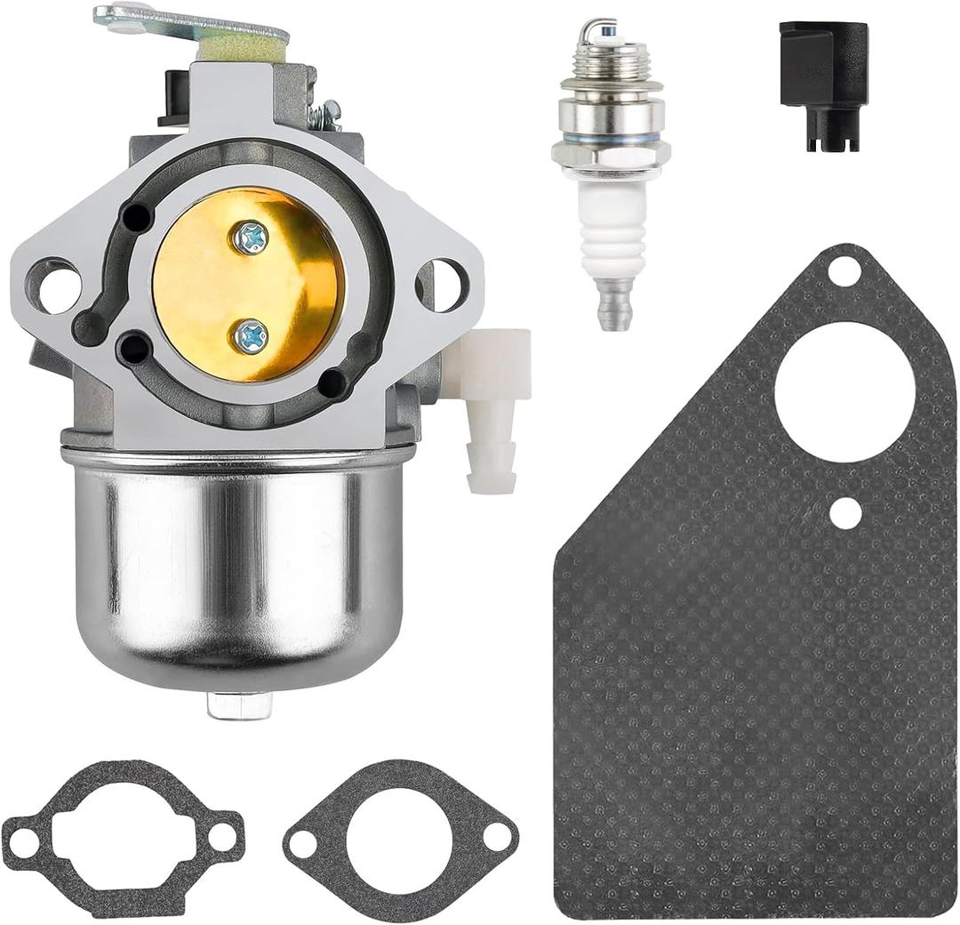 5-4993 Carburetor Fits for B&S Walbro LMT 5-4993 695503 690119 694526 498838 499029 Tractor Generator Engine 19G412 19E412 192432 192402 192412 Engines with Gasket Spark Plug Screw Cap Carb Kits