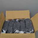 Trlyc 100 Pcs Spandex Chair Covers for Dining Chairs Stretch Polyester Dining Chairs Slipcovers for Wedding Party Decor Banquet Flat-Front Chair Cover (Black)