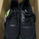 QAUPPE Womens Walking Shoes with Arch Support Athletic Orthotic Sneakers for Women Foot Pain Relief (9.5, B-solid Black)