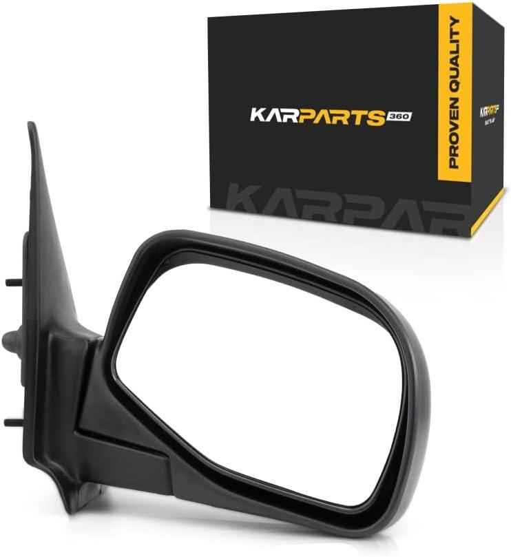 For Ford Ranger Door Mirror 1998-2005 Passenger Side | Manual | Base XL,XLT,Edge | Replacement For FO1321165 | 4L5Z 17682 BAA