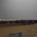 Caius Ironing Board, Compact and Space Saver Full Size Ironing Board, Extra Wide Ironing Area with Extra Thick Heavy Duty Padded Cover, Stable Structure, Easy to Fold (43 X 13)