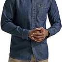 Lee Men's All Purpose Classic Fit Long Sleeve Shirt L