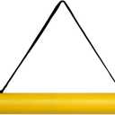 TRANSON Durable Poster Storage Tube with Straps 24"-40" Extendable for Blueprints, Artwork, Maps, Posters Color Yellow