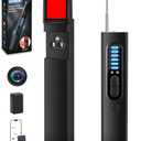 SINBEN Hidden Camera Detectors and Bug Detectors, 2025 Anti-Spy Cameras Finder Detector, GPS Hidden Camera Detector, Tracking Device Detectors, Cameras Detector for Hotels, Home, Office (Black)