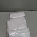 Wokceer Set of 3 Wedding Arch Cover Spandex Fitted Wedding Arch Stand Covers for Round Top Chiara Arch Backdrop Stands Cover for Birthday Party Ceremony Banquet Decoration 4ft,5ft,6ft White