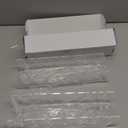 Acrylic Baseball Cap Organizer Rack 2-Pack - Holds 14 Hats, No Install Space Saving Display Stand for Closet, Bedroom, Entryway (Clear)