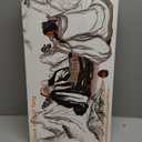 19 x19 Folding Go Game Set Board with and Bamboo Bowls and Imitation Jade Go Pieces