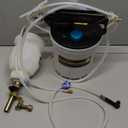 24PCS Brake Bleeder Kit, Vacuum Brake Bleeder Kit with 2L Brake Fluid Extractor and 1L Refilling Bottle, Pressure Clutch Bleeder Kit with 19 Adapters