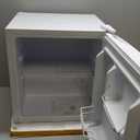 Avanti Mini Fridge Compact Refrigerator for Home Office or Dorm, Features Compressor Cooling Single Reversible Door Removable Shelves Automatic Defrost and Adjustable Temp Control, 1.7-Cu.Ft, White