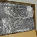 Key Holder Wall Mount, Mail Shelf Decor with 3 Key Hooks, Versatile Wood Wall Organizer for Entryway Hallway (8.2 x 10.6x 3.6) (Black)