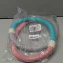 Soft Spring Hula Hoop for Adults Foldable Slimming Fitness Weight Loss Waist-Friendly Design Home and Travel Portable Upgraded Closed Silent Version Abdominal Workout Suitable Carried by Family