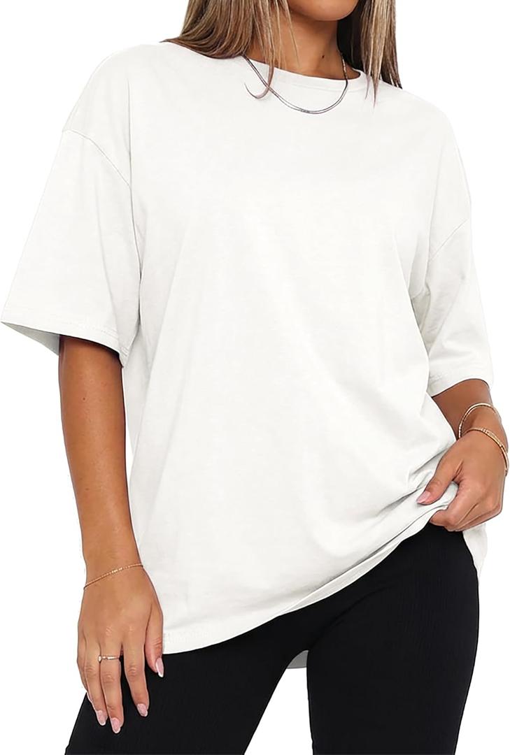 Jar of Love Womens Workout Tops Oversized Summer T Shirts Plus Size Batwing Cute Casual Short Sleeves Tops (X-Large)