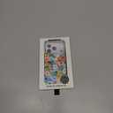 MOSNOVO for iPhone 17 Pro Case | Military Grade 6.6ft Drop Tested | Camera Control | Clear with Pastel Floral Garden Design