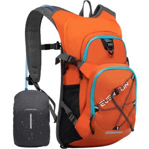 Everfun Hydration Backpack 18L with Water Bladder 2L/3L Hiking Water Backpack Women Men Hydration Pack Insulated Lightweight Day Hydropack with Storage for Hiking, Biking, Running, Festival