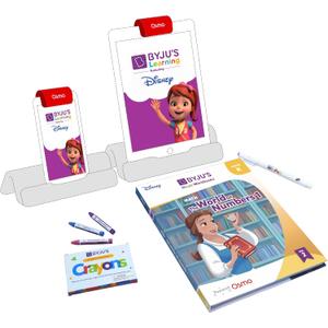 BYJU'S Magic Workbooks: Disney, Kindergarten, Math, The World of Numbers - Ages 4-6Physical-Digital Learning, Featuring Disney & Pixar Characters, Works with iPad, iPhone & Fire