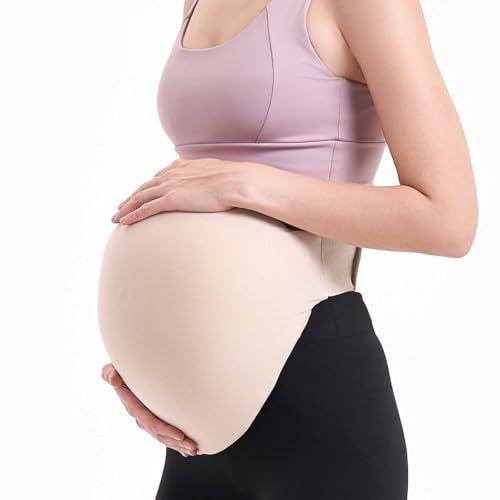 Seedollia Fake Pregnancy Fake Pregnant Belly With Memory Foam Santa Big Belly Party Costume (9-10Months)