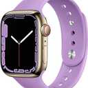 Silicone Sport Band for Apple Watch 38mm 41mm 40mm 42mm 44mm 45mm 46mm 49mm, Adjustable Soft Silicone Bracelet Replacement Strap for Apple Watch Ultra 2 Series 10 9 8 7 SE 6 5 4 3 Women Men 
