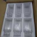 RLWY 17oz Shatterproof Ribbed Glasses, Plastic Tumblers for Poolside  Clear Acrylic Cups, Stackable & Reusable, Dishwasher Safe Drinkware  Set of 8