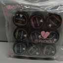 SUTOZMIWE Glitter Gel Nail Polish Set, 9 Colors Glitter Sequins Nail Gel Holographic Laser Effect Sparkle Shimmer 3D Gels Nail Polish Soak Off Curing Need Home Salon DIY Manicure Nail Art Design