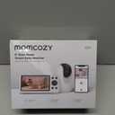 Momcozy Video Baby Monitor, 1080P 5" HD Baby Monitor with Camera & Wall Mount, Infrared Night Vision, 5000mAh Battery, 2-Way Audio, Temperature Sensor, Lullabies, 960ft Range, Ideal for New Moms, BM01