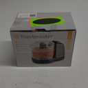 Toastmaster 1 1/2 Cup Mini Chopper Model TM-67MC Flawlessly Chops Vegetables in a Matter of Seconds.