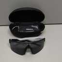 Ynaahi Sports Sunglasses. Shatterproof Polycarbonate Lens, UV400 Protection. Ideal for MTB, Cycling, Pickleball, & Running Safety