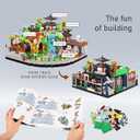 Zoo Micro Mini Bricks Desert Building Blocks,Creative Ideals Zoological Park Architecture Toy Present Model for Adults and Kids Age of 14+ 5000 PCS
