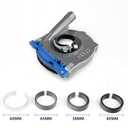 HERZO Aluminum Dust Shroud for Angle Grinder 4.5 inch and 5 Inch, Includes 5Inch Diamond Grinding Cup Wheel