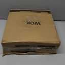 Carbon Steel Wok - Including Glass Cover and Silicone Spatula, 13-Inch Woks & Stir-Fry Pans for Induction, Electric, Gas Stoves