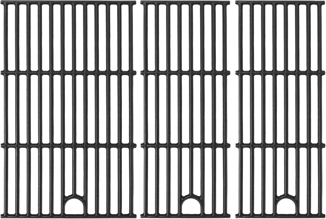 Cooking Grates for Charbroil Performance Grill - 463365021 463365522 463352521 463350521, Grill Grates for 463366022 463350722 463352021,Cast Iron, 17", 3 Packs (16.88"x24.6")