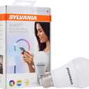 2 x SYLVANIA SMART+ ZigBee Full Color and Tunable White A19 LED Bulb, Works with SmartThings, Wink, and Amazon Echo Plus, Hub Needed for Amazon Alexa and Google Assistant, 1 Count (Pack of 1) , Full Color