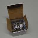 YDmeet All Metal Shower Head Adapter, 360  Adjustable Shower Head Extension Arm Connector for Shower Heads- Chrome