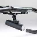Aero Integrated Handlebar System Out Front Bicycle Computer Mount for Garmin Edge Wahoo Elemnt Bryton Fits Canyon CEP Cockpits and Wilier Filante Bar Handlebar and More (Black A)
