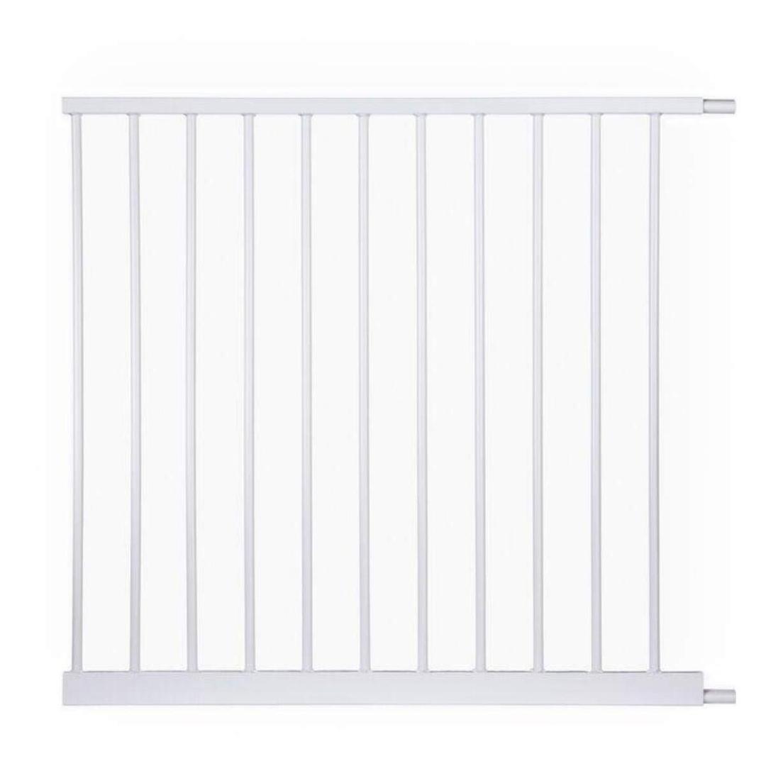 North States 11-Bar Extension for Auto-Close Baby Gate: Add extension for a gate up to 69.75" wide (Adds 31.25" width, Soft White)