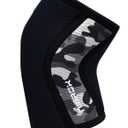 Knee Sleeves (1 Pair), 7mm Neoprene Compression Knee Braces, Great Support for Cross Training, Weightlifting, Powerlifting, Squats, Basketball and More, Large