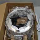 Cuisinart Fondue Pot Set, 3-Quart Stainless Steel Electric Fondue Pot for Chocolate, Cheese, Broth, and Oil, Includes 8 Forks, Temperature Control, Nonstick Interior, Dishwasher Safe, CFO-3SSNAS