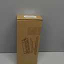 Paper Towel Holder Wall Mount for Kitchen, Easy One-handed Operation Design, Self Adhesive Paper Towel Holder with Shelf for Bathroom, RV Paper Towel Rack Paper Roll Holder with 2 Hooks, Black