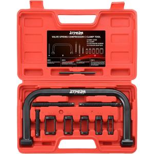 ATP Solid Valve Spring Compressor C Clamp Service Kit