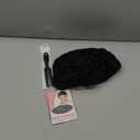 Natural Black Pixie Cut Wig Short Wigs For Black Women Mommy Short Curly Wigs With Bangs for Black Women (Black) (Natual Black -2")