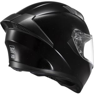 KYPARA Full Face Motorcycle Helmet with Internal Tinted Visor & DOT Approved for Moped ATV Cruiser Scooter (Starry Night, Large)