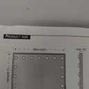 FENCHILIN Vanity Mirror with Lights,Hollywood Lighted Mirror with Dimmer Bulbs, Vanity Makeup Mirror Smart Touch Control (Black) (B-black-usb+typec Charging)