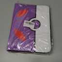 Collectible Trading Card Binder, 400 Pockets Card Holder with 50 Removable Sleeves, Portable Collection Binder Album Book Case Storage, Zipper Card Protective Sleeves for TCG, Sports Card (Master Purple)