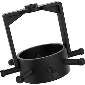 3 inch CV Axle Removal Tool for ATV/UTV, 76.2mm OD CV Axle Puller with Powder-Coated Surface, Fits 5/8"-18 Slide Hammer (Not Included), Solid CV Joint Removal Tool with Reinforcement Gussets