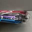 Extra Capacity Plastic Hanging File Folders,12 Pack Reinforced Expanding Hang Folder Letter Size,Accordian Pocket,Heavy Duty 2 Inch Expansion,Hanging Folder Organizer for Office Home,Assorted Colors