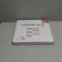 Vamos Tile Glossy Wood Marble Grain Backsplash Tile Peel and Stick, 12.8 x 12.8 Inch 10 Sheets Long Hexagon PVC Self Adhesive Mosaic Wall Tiles Stick on Backsplash for Kitchen and Bathroom