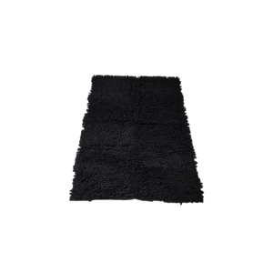 Bathroom Rugs Black 16" x 24"