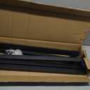 13FT Square Tube Handrail for Indoor Stairs,Matte Black Industrial Metal Stair Rail,500LBS Load Capcity Wall Mount Stair Hand Rail for Child,Seniors,Pregnant,Non-Slip Outdoor Iron Stair Rail,5 Section