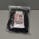 Linfairy Long Wavy Black Wig Big Bouffant Beehive Wigs for Women fits 50s 80s Costume