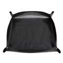 Oncpcare Large Waterproof Rabbit Playpen Mat 59×59 in (Black) – Reusable Floor Tarp and Cage Liner for Guinea Pig, Bunny, and Small Animal Habitat, Provides Spacious and Comfortable Play Area